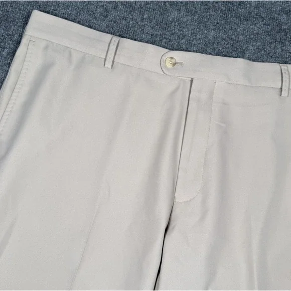Peter Millar Pants Mens 42x30 Beige Khaki Crown Sport Pocket Golf Casual - Picture 1 of 10